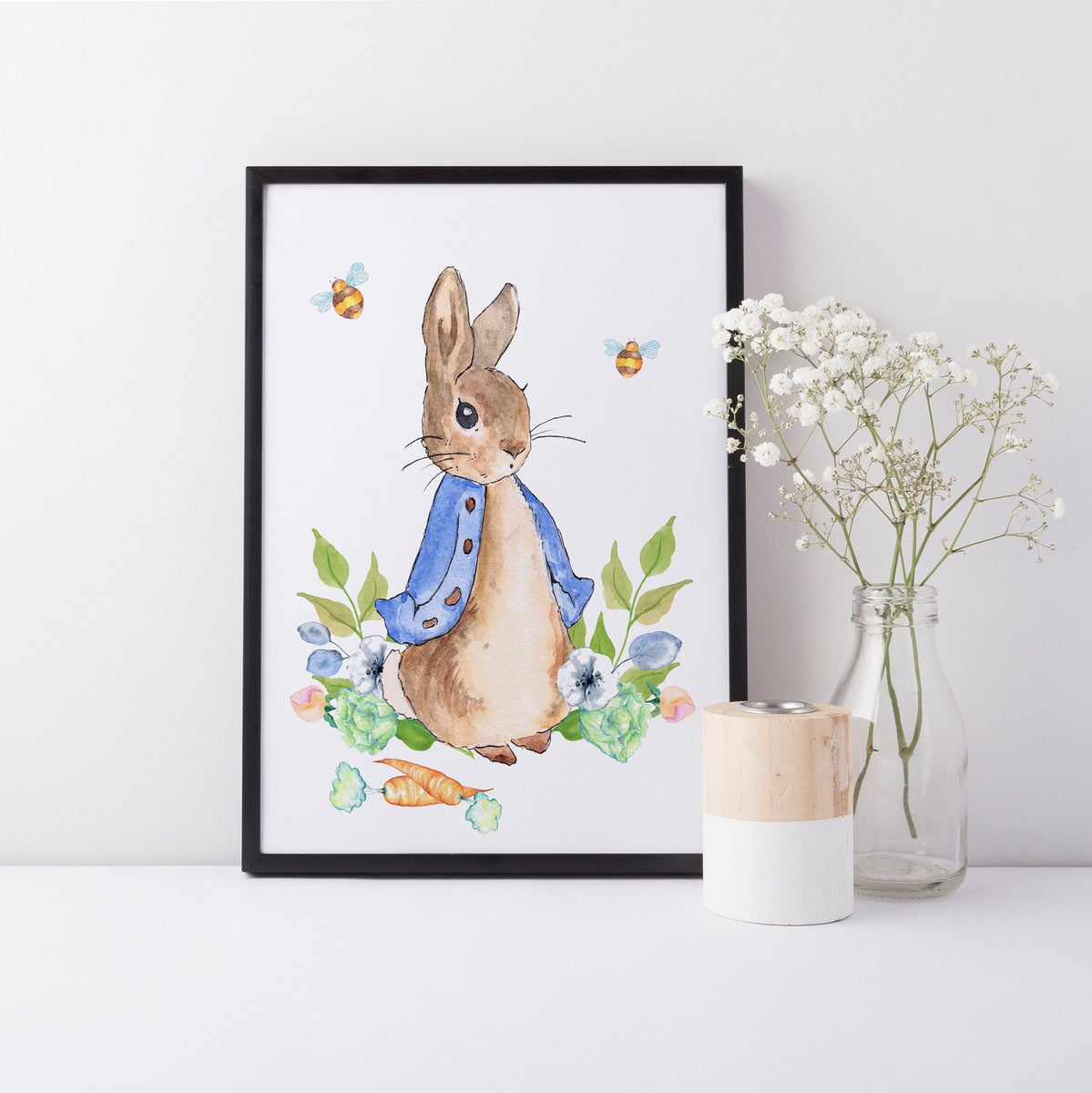 Peter rabbit hot sale wall art