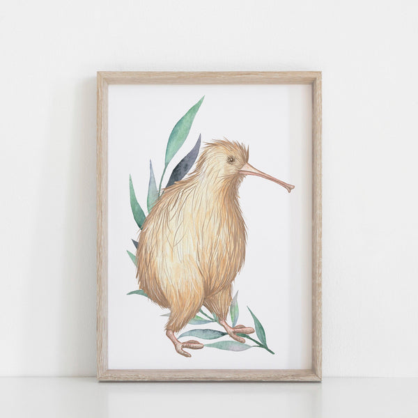 Australian Kiwi Dream Big Little One Nursery Art Decor, Set of 3, Kiwi, Koala Australian Animal Print Baby Nursery Art A3, A4 or A5